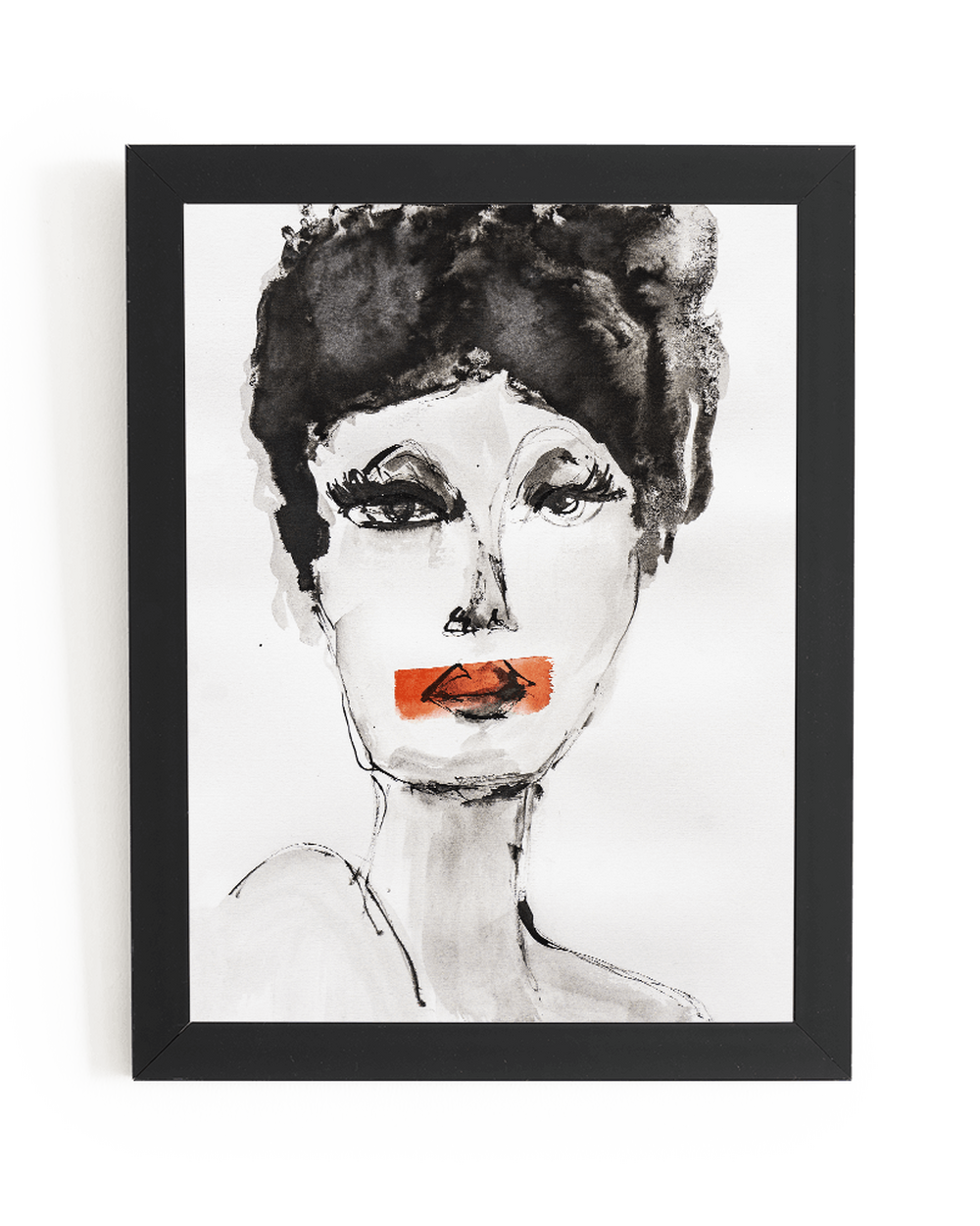 Portret - Miss Red