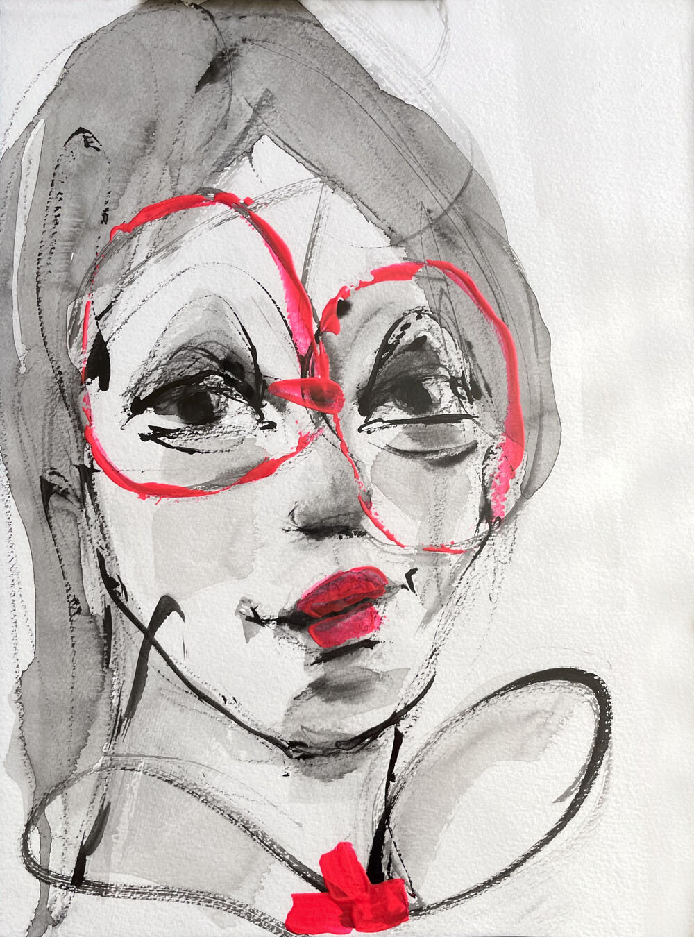 Portret - Rosa